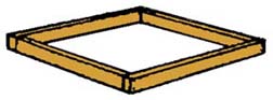 drawing of base for wood and wire turning unit